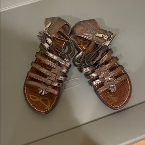 Sam Edelman Metallic Gladiator Sandals